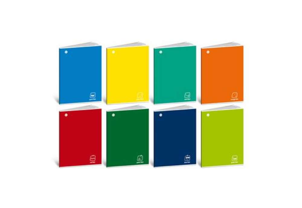 Immagine di Maxi quaderno Blasetti Colorface A4 - 100 g/m² - 18+1 ff - 10M - colori assortiti - conf. 10 pezzi -