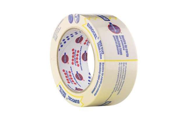 Immagine di Nastro adesivo in carta Eurocel formato 50 mm x 50 m 010119360
