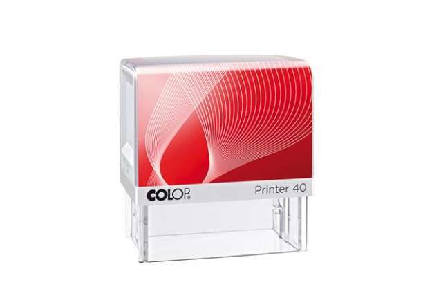 Immagine di Timbro rettangolare Colop Printer G740 23x59 mm bianco - PR40G7.BI