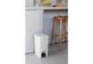 Immagine di Pattumiera a pedale Brabantia StepUp per raccolta differenziata - capacità 16 L - light grey - 80022