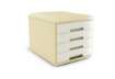 Immagine di Cassettiera Arda Vintage Milk 4 cassetti 29,5x38,5xH.28,2 cm avorio - 18P4PMI
