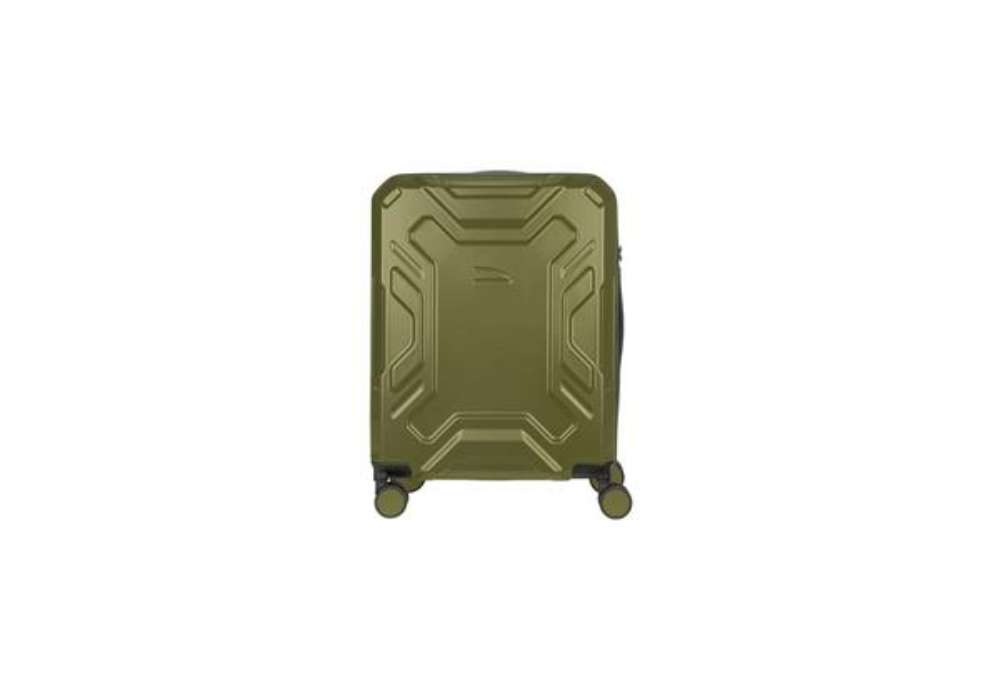 Immagine di Trolley da viaggio Tucano Iron - 40 litri - design industriale - verde - BTRIR-S-VM