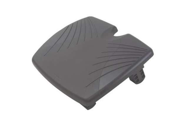 Immagine di Poggiapiedi SoleRest - inclinazione e altezza regolabile - nero - Kensington