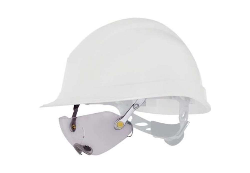 Immagine di Occhiali in policarbonato per elmetti da cantiere. Delta Plus Incolore FUEGOARIN