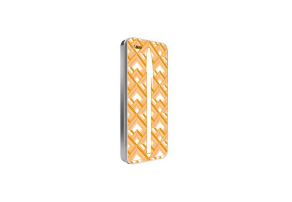 Immagine di Espositore 24 astucci in metallo Bic Cristal - colori assortiti - 509308