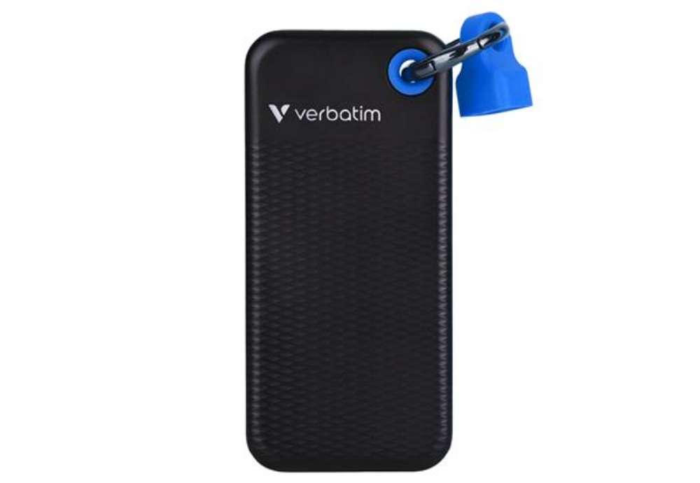 Immagine di SSD Portatile Pocket USB 3.2 GEN 2 - 1 TB - Nero/Blu- Verbatim - 32191
