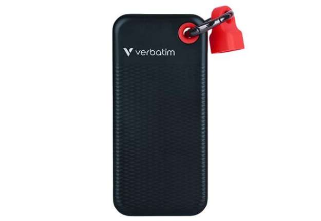 Immagine di SSD Portatile Pocket USB 3.2 GEN 2 - 1 TB - Nero/Rosso -Verbatim - 32192
