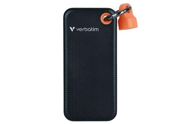 Immagine di SSD Portatile Pocket USB 3.2 GEN 2 - 1 TB - Nero/Arancio Verbatim - 32193