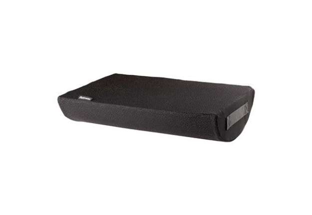 Immagine di Cuscino Poggiapiedi Breyta - 10 x 45 x 30 cm  - nero - Fellowes