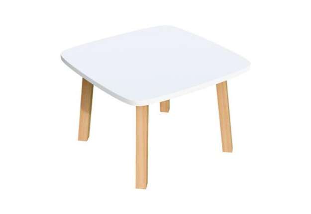 Immagine di Tavolino attesa Woody - bianco - Paperflow