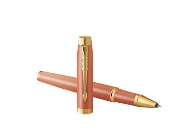 Immagine di Roller IM Monochrome Rituals Orange - punta F - arancione - Parker