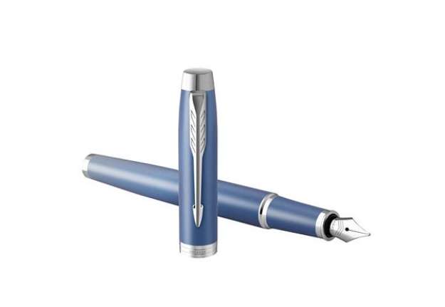 Immagine di Penna stilografica IM Monochrome Rituals Blue - punta M - blu - Parker