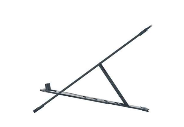 Immagine di Supporto notebook - regolabile ultrapiatto - grigio scuro - in alluminio - Leitz