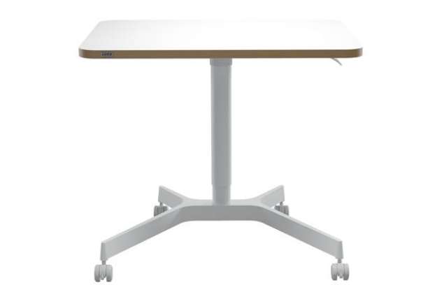 Immagine di Scrivania Compatta pneumatica Sit-Stand - mobile - 80 x 60 x 75 cm - bianco - Leitz