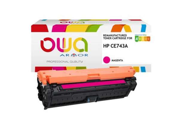 Immagine di Armor - Toner Compatibile per Hp CE743A - Magenta - 7.300 pag