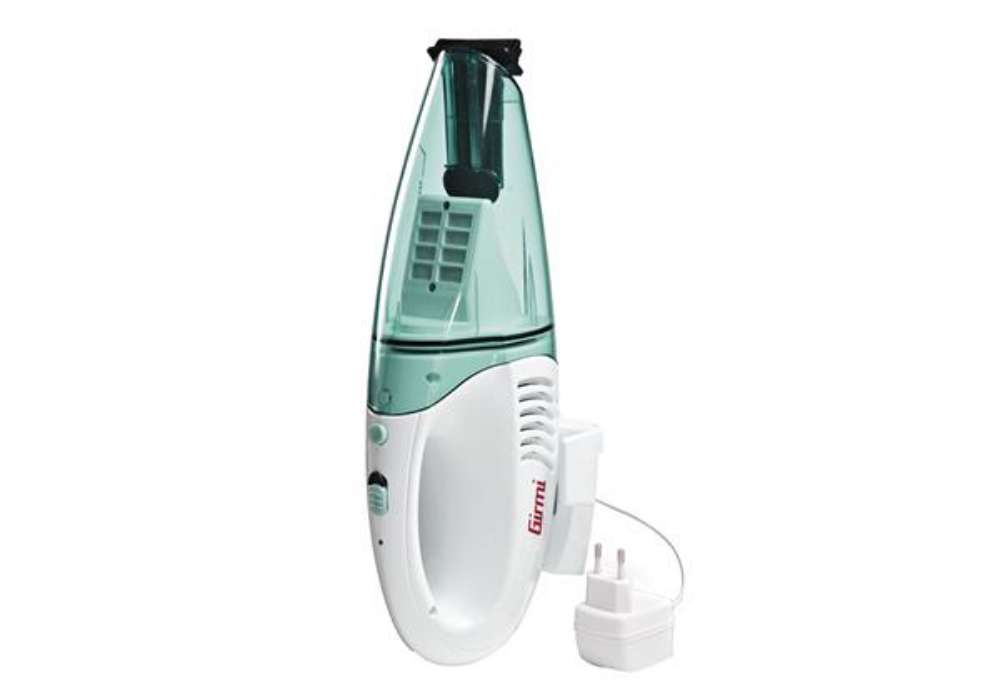 Immagine di Aspirapolvere cordless - 30 W - 37 x 12 x 11 cm - bianco/verde - Girmi