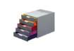 Immagine di Cassettiera in plastica di alta qualità VARICOLOR® Durable 5 cassetti 7605-27