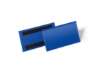 Immagine di Tasche per identificazione Durable con bande magnetiche blu f.to esterno mm. 163x83- inserto 150x67m