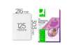 Immagine di Pouches per plastificatrici Q-Connect 2x125 µm finitura opaca A4 Conf. 100 pezzi - KF24055