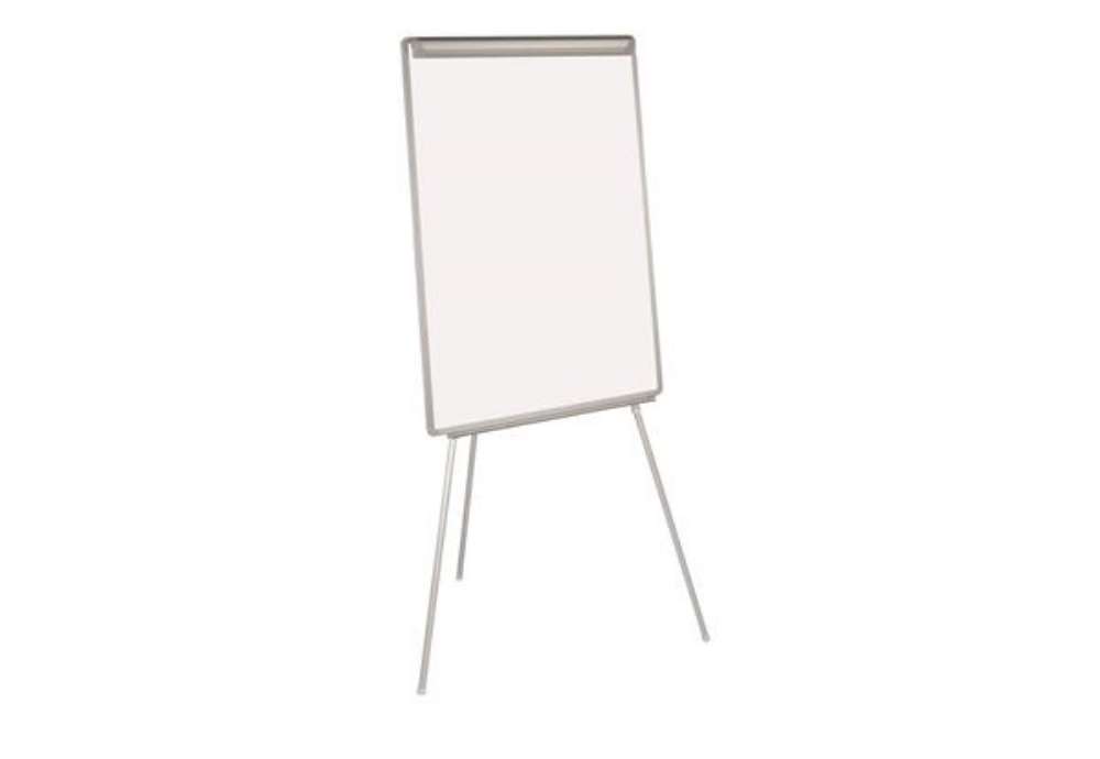 Immagine di Lavagne cancellabili Bi-office Earth treppiedi ecologico magnetica 70x100 cm bianco - EA2306995