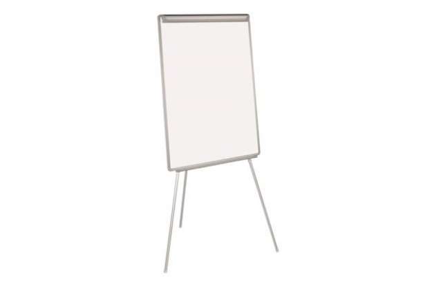 Immagine di Lavagne cancellabili Bi-office Earth treppiedi ecologico magnetica 70x100 cm bianco - EA2306995