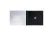 Immagine di Porta CD/DVD Q-Connect Jewel case standard sp. 10 mm nero/trasparente conf. 10 pezzi - KF02209