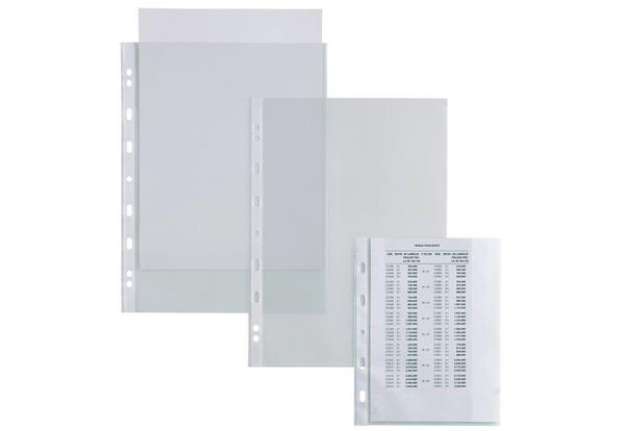 Immagine di Buste in PP buccia Sei Rota Atla 150 - trasparente 21x29,7 cm - confezione 50 pezzi - alto spessore