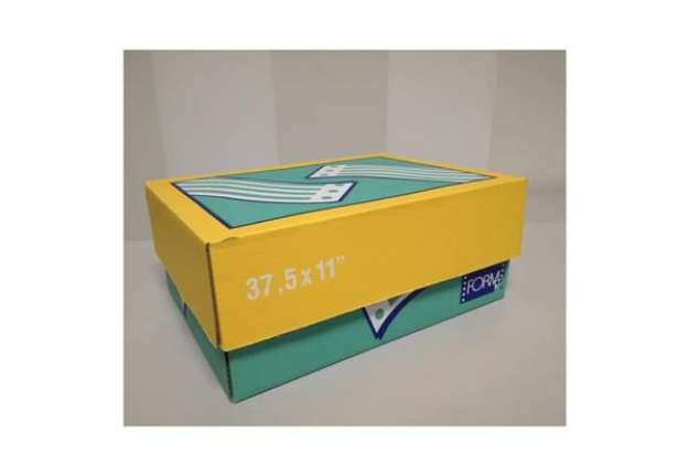 Immagine di Moduli continui ''CARTA BIANCA'' Form 60 g/m² piste staccabili bianco scatola da 2000 moduli - 13140