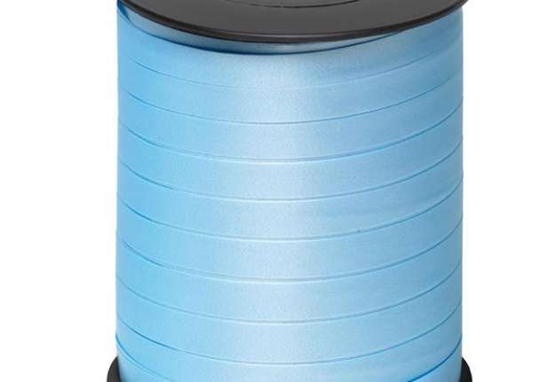 Immagine di Rocca di nastro liscio 6800 - 9,5 mm x 250 mt - azzurro 06 - Brizzolari