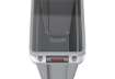 Immagine di Contenitore rifiuti per differenziata Rubbermaid Slim Jim® con canali di ventilazione 87 L Grigio -