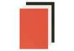 Immagine di Copertina per rilegatura Q-Connect A4 250 g/mq nero goffrato conf. 100 pezzi - KF00501