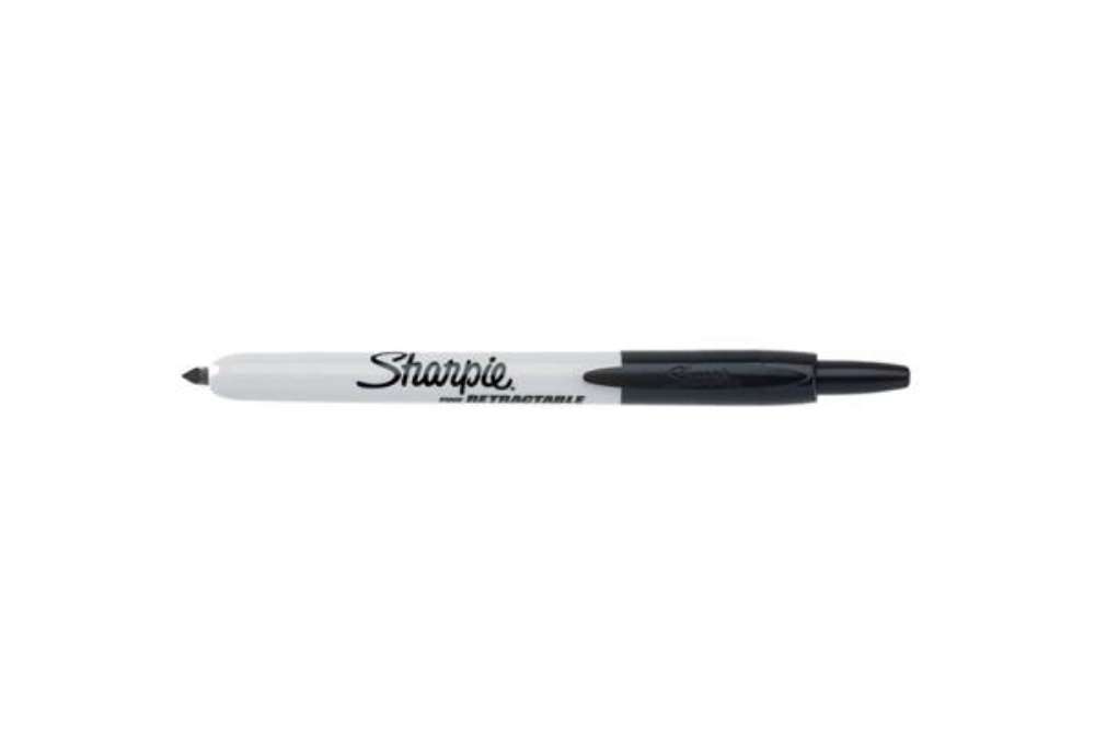 Immagine di Marcatore permanente Sharpie RT a scatto F a punta conica 1 mm nero S0810840