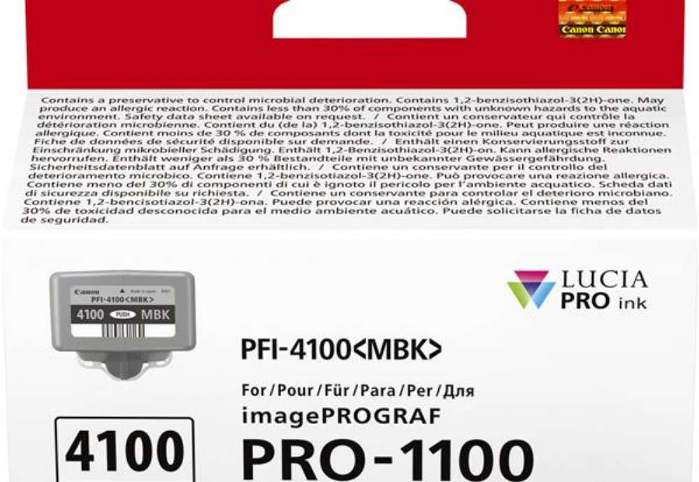 Immagine di Canon - Cartuccia PFI-4100 - Nero Matte - 6776C001