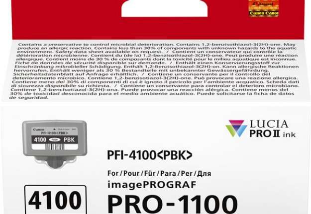 Immagine di Canon - Cartuccia PFI-4100 - Nero Photo - 6777C001