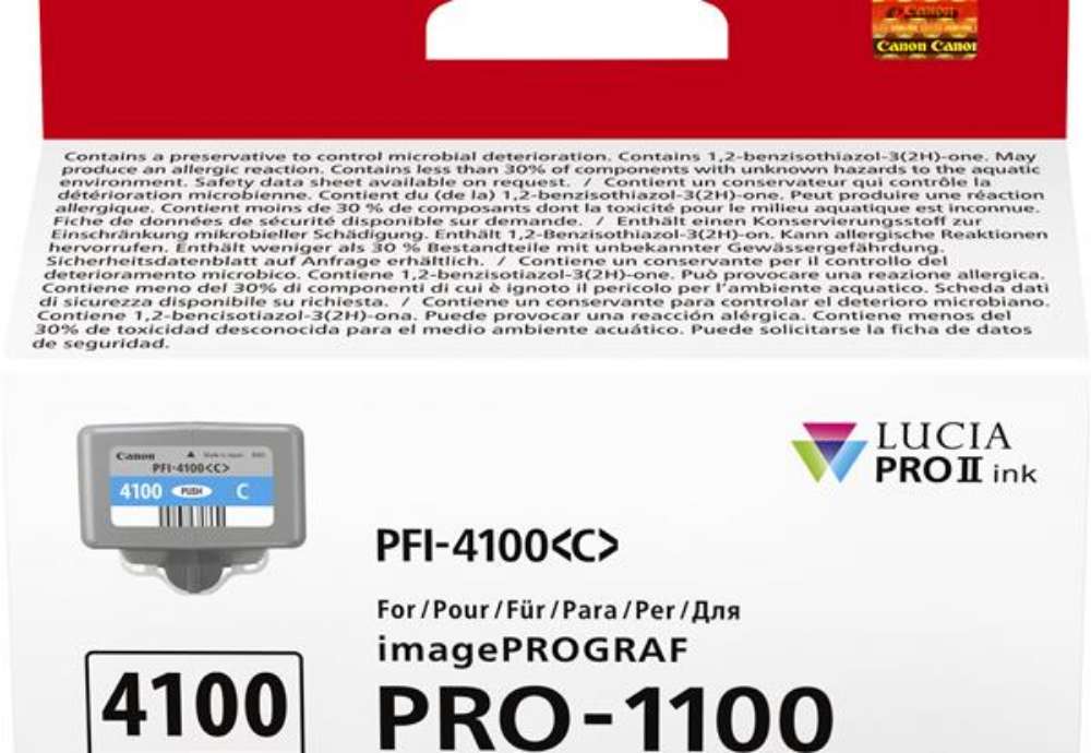 Immagine di Canon - Cartuccia PFI-4100 - Ciano - 6778C001