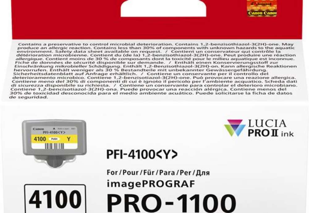 Immagine di Canon - Cartuccia PFI-4100 - Giallo - 6780C001