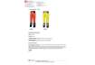 Immagine di Pantalone da lavoro Light Yellow Fluo U-Power taglia XXL HL155YF-XXL