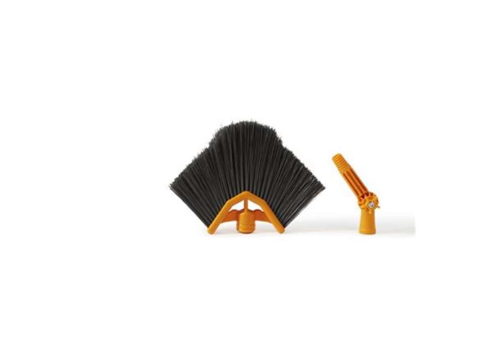 Immagine di Levaragnatele Perfetto Freccia con snodo giallo / setole grigie 0059C