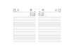 Immagine di Agenda giornaliera 2027 Egadi s/d separati copertina gommata 14,3x20,5 cm blu - 27-225FT-C10