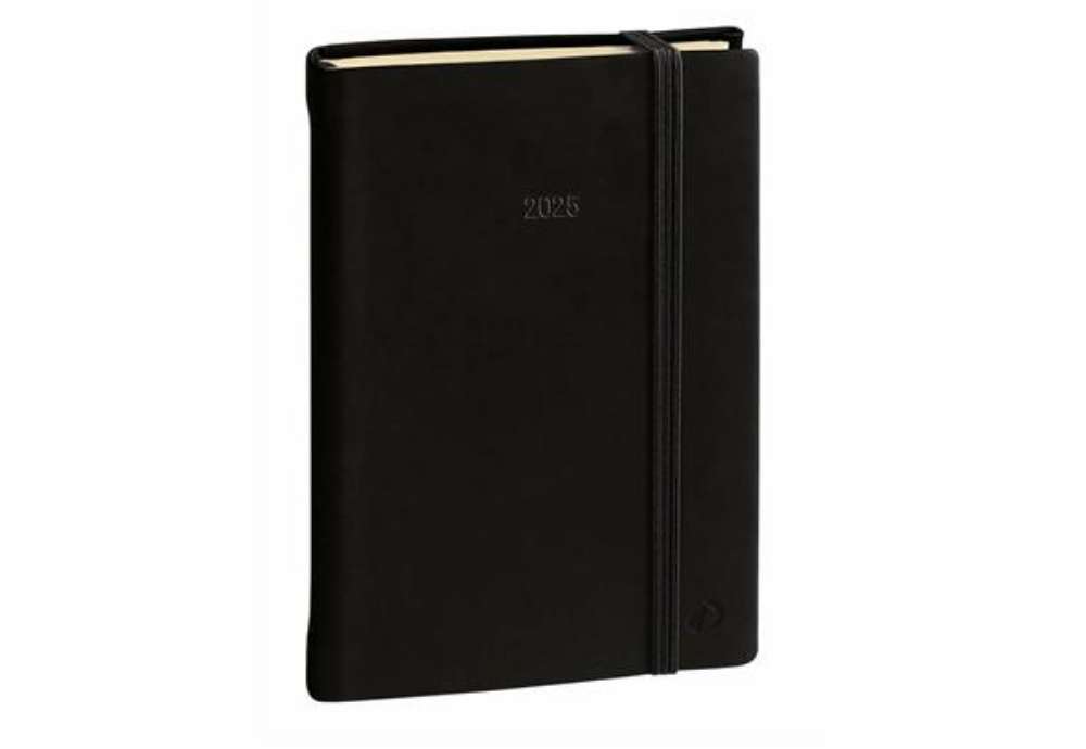 Immagine di Agenda settimanale 2027 Quo Vadis Affari Prestige Silk 10x15 cm nero 28596127MQ