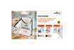 Immagine di Cornice espositiva Durable DURAFRAME® formato A3 rosso in conf. 6 pz - 4883-03