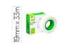 Immagine di Nastro adesivo scrivibile Q-Connect in PPL opaco invisibile 19 mm x 33 m - KF02164