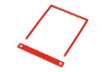 Immagine di Clip fermafogli Q-Connect rosso passo 8 cm conf. 100 pezzi - KF02281