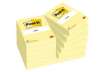 Immagine di Foglietti riposizionabili classici Post-it® Notes 51x76 mm 100 ff Giallo Canary™  conf. da 12 - 656