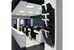 Immagine di Espositore da parete DURABLE FLEXIPLUS 6 comparti A4 polistirolo nero 24,7x10x108 cm - 1700008061