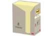 Immagine di Foglietti riposizionabili Post-it® Notes Giallo Canary™ 76x76 mm in carta riciclata - 6 blocchetti/1