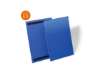 Immagine di Tasche per identificazione Durable con bande magnetiche blu f.to esterno mm. 223x313- inserto A4 ver