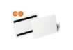 Immagine di Buste per identificazione Durable Hard Cover con bande magnetiche 210x148 mm in conf. 10 pz - 1198-1