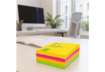 Immagine di Foglietti riposizionabili Q-Connect assortiti neon 76x76mm Blocco da 320 fogli - KF01348